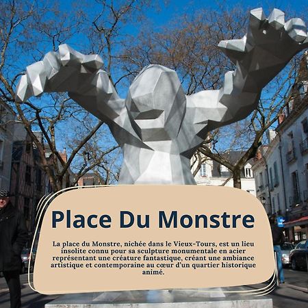 L'Oeillet - Place Plumereau 图尔 外观 照片